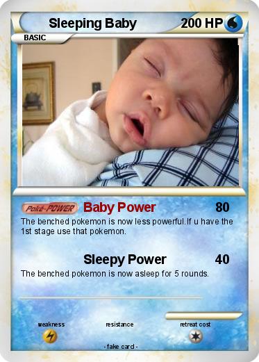 Pokemon Sleeping Baby