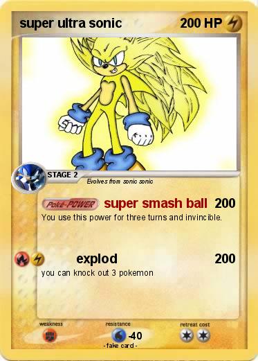 Pokemon super ultra sonic
