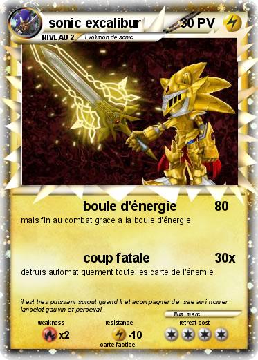 Pokemon sonic excalibur