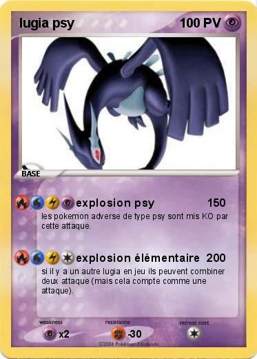 Pokemon lugia psy