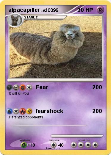 Pokemon alpacapiller