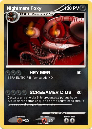 Pokemon Nightmare Foxy