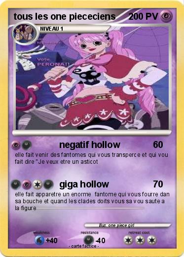 Pokemon tous les one piececiens