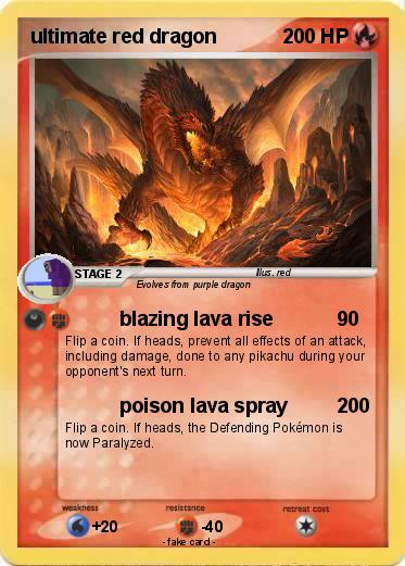 Pokemon ultimate red dragon