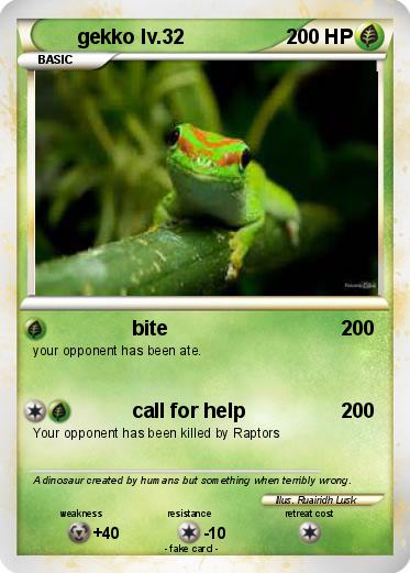 Pokemon gekko lv.32