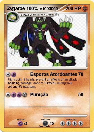 Pokemon Zygarde 100%