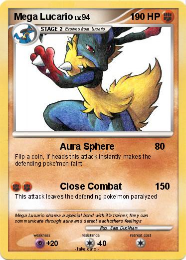 Pokemon Mega Lucario