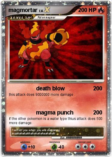 Pokemon magmortar