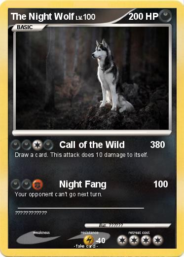 Pokemon The Night Wolf