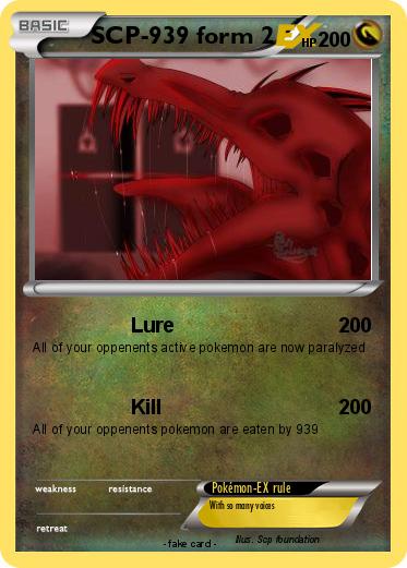 Pokemon SCP-939 form 2