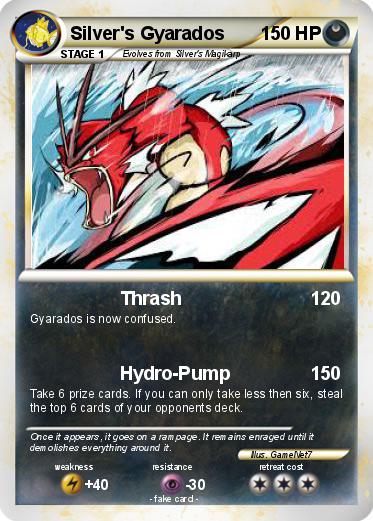 Pokemon Silver's Gyarados