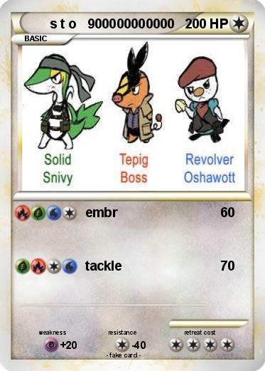 Pokemon s t o   900000000000