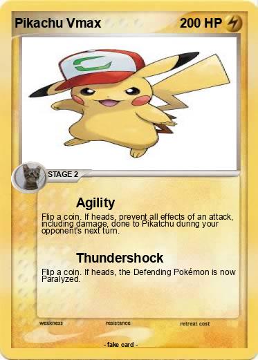 Pokemon Pikachu Vmax