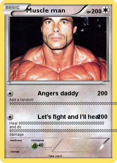 Pokemon Muscle man