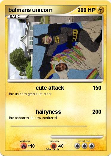 Pokemon batmans unicorn