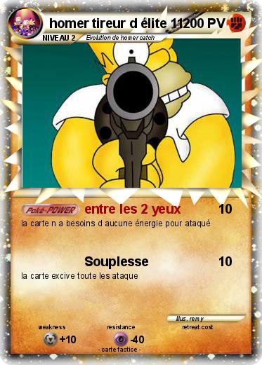 Pokemon homer tireur d élite 11
