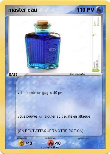 Pokemon master eau