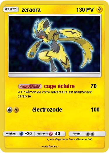 Pokemon zeraora