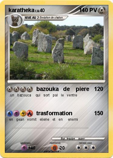 Pokemon karatheka