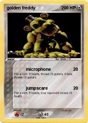 Pokemon golden freddy