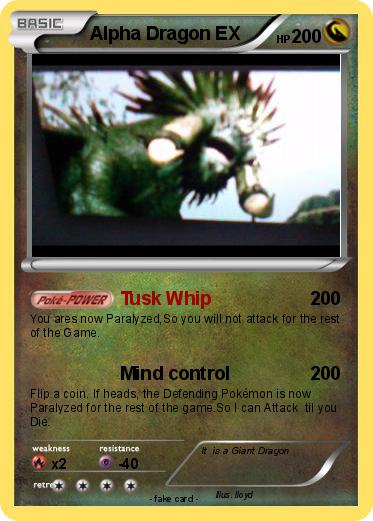 Pokemon Alpha Dragon EX