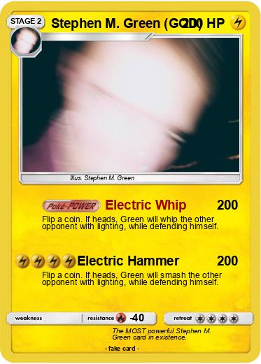 Pokemon Stephen M. Green (GOD)