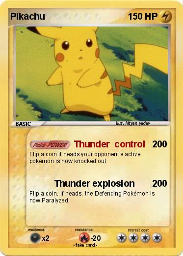 Pokemon Pikachu