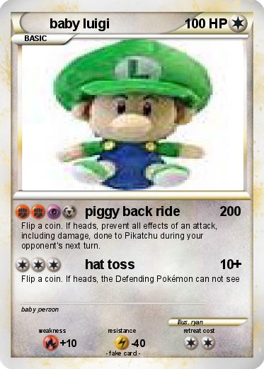 Pokemon baby luigi