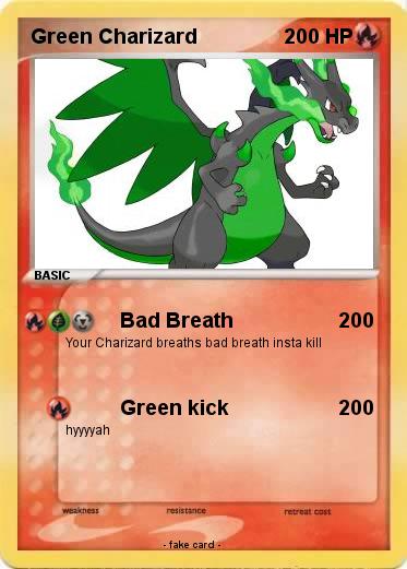 Pokemon Green Charizard
