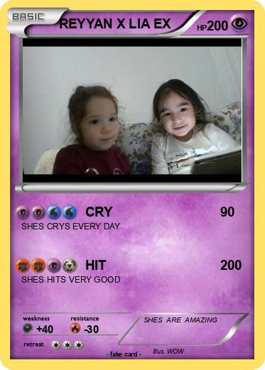 Pokemon REYYAN X LIA EX