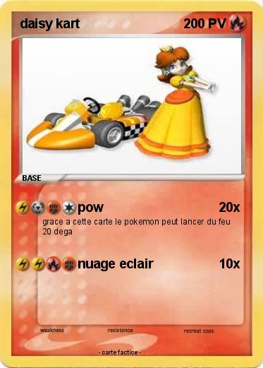 Pokemon daisy kart