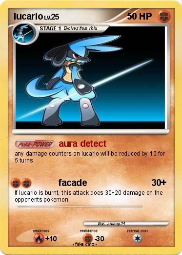 Pokemon lucario