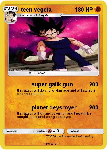 Pokemon teen vegeta