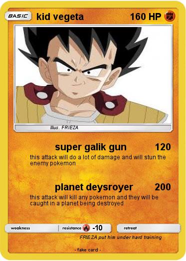Pokemon kid vegeta