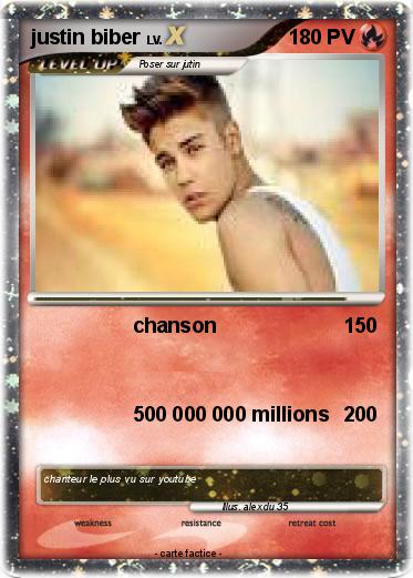 Pokemon justin biber