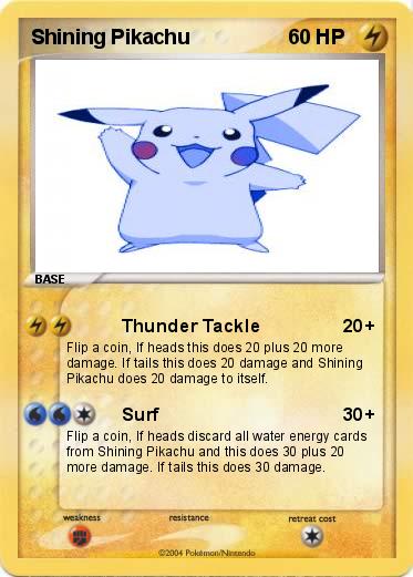 Pokemon Shining Pikachu