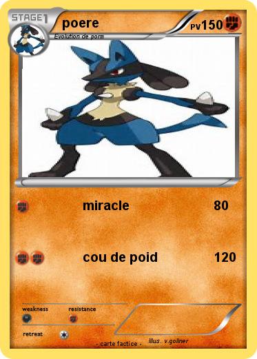 Pokemon poere