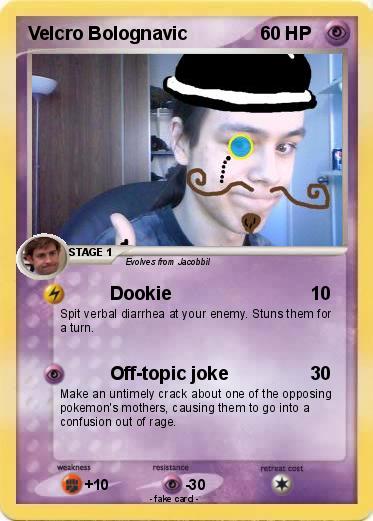 Pokemon Velcro Bolognavic