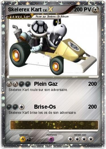 Pokemon Skelerex Kart