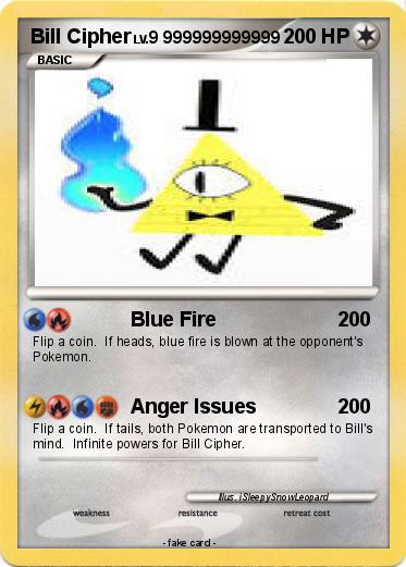 Pokemon Bill Cipher