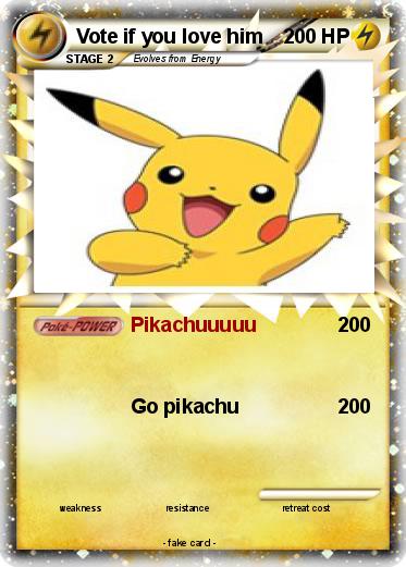 Pokemon Vote if you love him