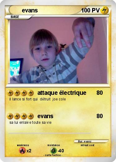 Pokemon evans