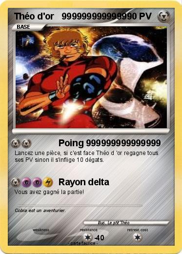 Pokemon Théo d'or   9999999999999