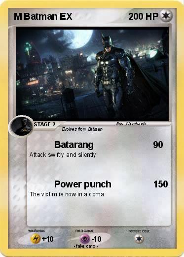 Pokemon M Batman EX