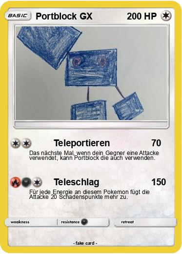 Pokemon Portblock GX