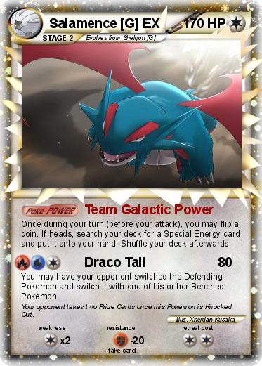 Pokemon Salamence [G] EX