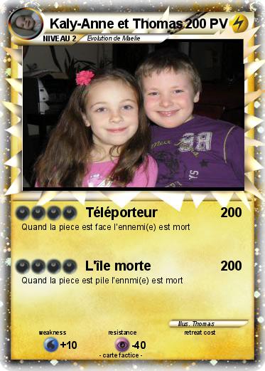 Pokemon Kaly-Anne et Thomas
