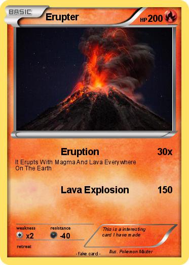 Pokemon Erupter