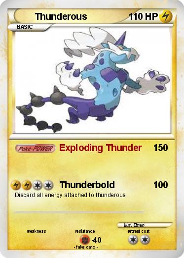 Pokemon Thunderous