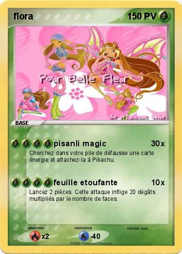 Pokemon flora